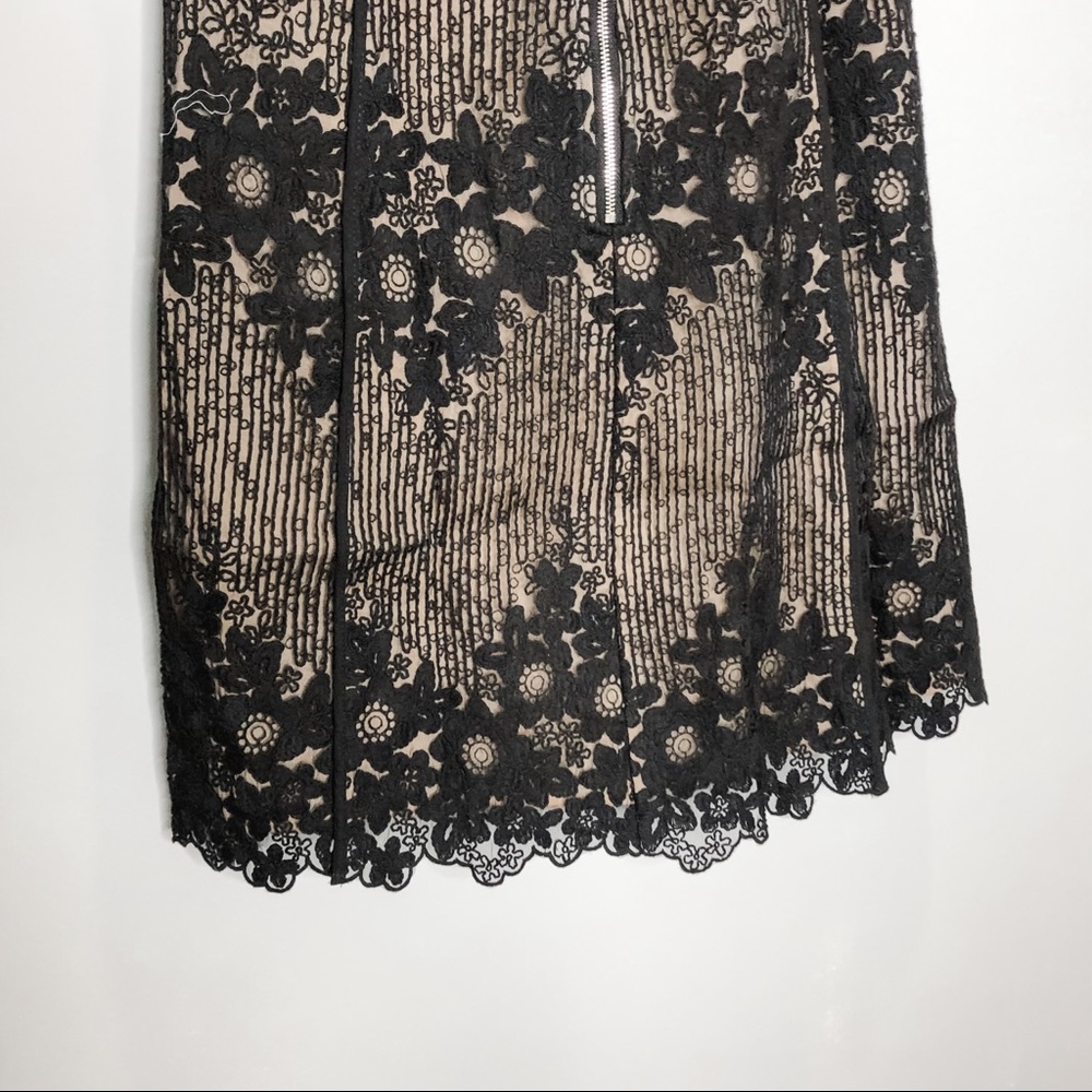 🦋🌙 NWT FOXIEDOX x ANTHROPOLOGIE | Asha Black Lace Dress - Picture 11 of 15
